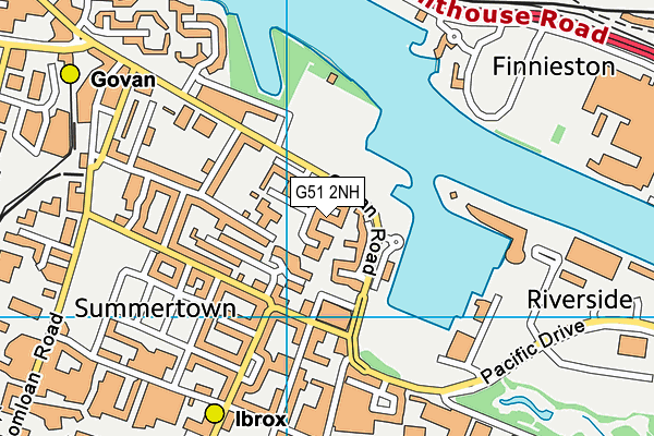 G51 2NH map - OS VectorMap District (Ordnance Survey) G51 2NH map - OS VectorMap District (Ordnance Survey)