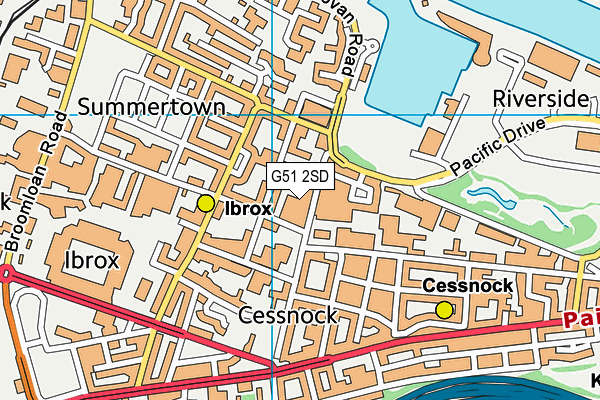 G51 2SD map - OS VectorMap District (Ordnance Survey) G51 2SD map - OS VectorMap District (Ordnance Survey)