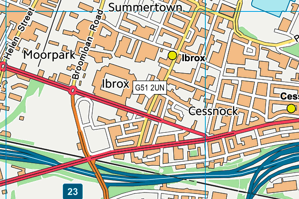 G51 2UN map - OS VectorMap District (Ordnance Survey) G51 2UN map - OS VectorMap District (Ordnance Survey)