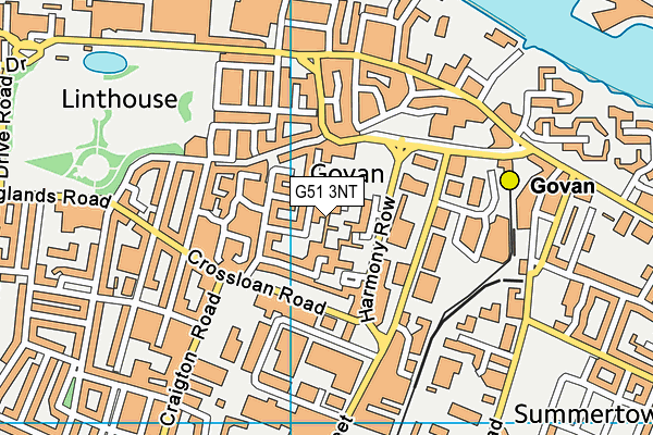 G51 3NT map - OS VectorMap District (Ordnance Survey) G51 3NT map - OS VectorMap District (Ordnance Survey)