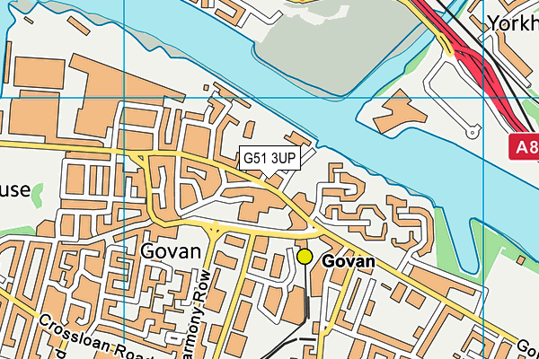 G51 3UP map - OS VectorMap District (Ordnance Survey) G51 3UP map - OS VectorMap District (Ordnance Survey)