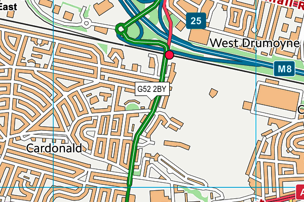 G52 2BY map - OS VectorMap District (Ordnance Survey) G52 2BY map - OS VectorMap District (Ordnance Survey)