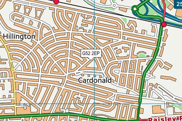 G52 2EP map - OS VectorMap District (Ordnance Survey) G52 2EP map - OS VectorMap District (Ordnance Survey)
