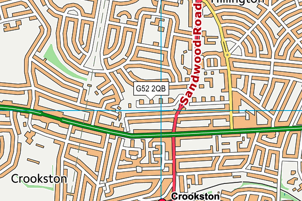 G52 2QB map - OS VectorMap District (Ordnance Survey) G52 2QB map - OS VectorMap District (Ordnance Survey)