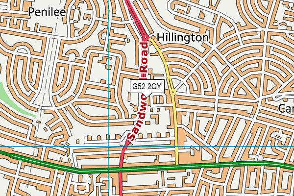 G52 2QY map - OS VectorMap District (Ordnance Survey) G52 2QY map - OS VectorMap District (Ordnance Survey)