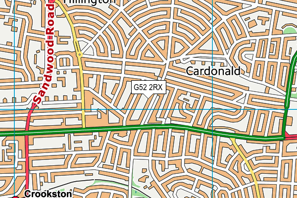 G52 2RX map - OS VectorMap District (Ordnance Survey) G52 2RX map - OS VectorMap District (Ordnance Survey)