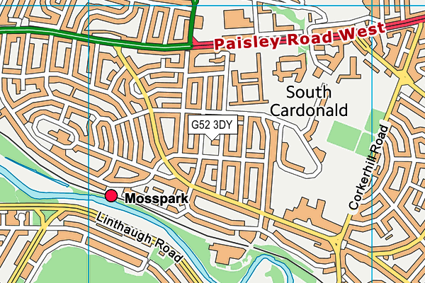 G52 3DY map - OS VectorMap District (Ordnance Survey) G52 3DY map - OS VectorMap District (Ordnance Survey)