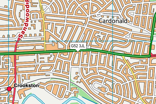 G52 3JL map - OS VectorMap District (Ordnance Survey) G52 3JL map - OS VectorMap District (Ordnance Survey)