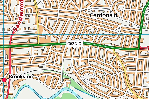G52 3JQ map - OS VectorMap District (Ordnance Survey) G52 3JQ map - OS VectorMap District (Ordnance Survey)
