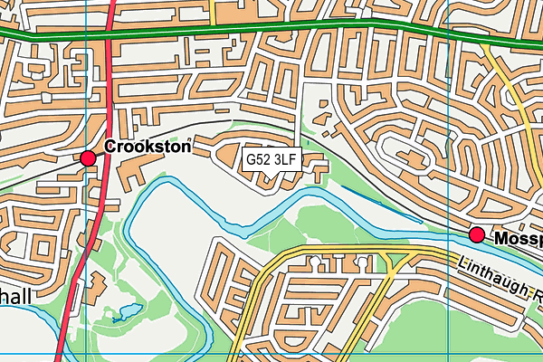 G52 3LF map - OS VectorMap District (Ordnance Survey) G52 3LF map - OS VectorMap District (Ordnance Survey)
