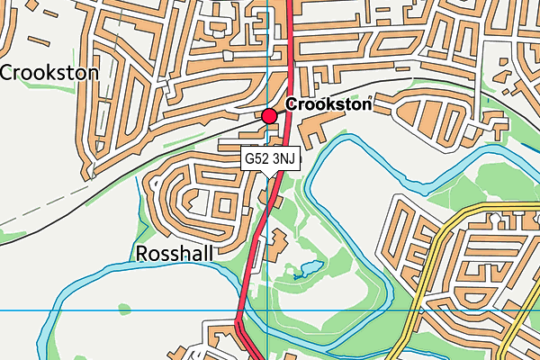 G52 3NJ map - OS VectorMap District (Ordnance Survey) G52 3NJ map - OS VectorMap District (Ordnance Survey)