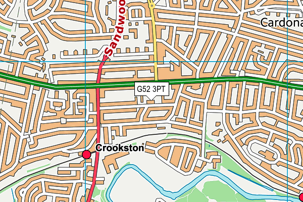 G52 3PT map - OS VectorMap District (Ordnance Survey) G52 3PT map - OS VectorMap District (Ordnance Survey)