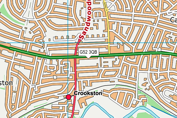 G52 3QB map - OS VectorMap District (Ordnance Survey) G52 3QB map - OS VectorMap District (Ordnance Survey)
