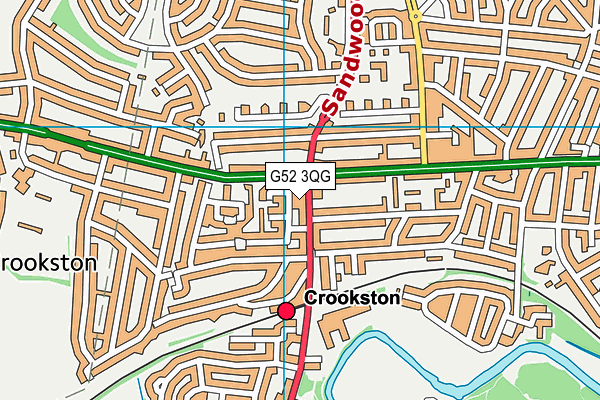 G52 3QG map - OS VectorMap District (Ordnance Survey) G52 3QG map - OS VectorMap District (Ordnance Survey)