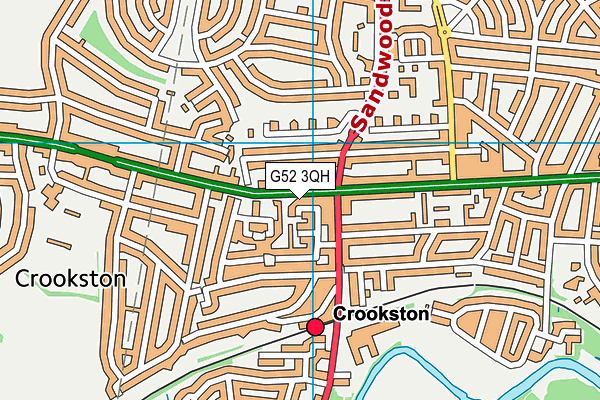 G52 3QH map - OS VectorMap District (Ordnance Survey) G52 3QH map - OS VectorMap District (Ordnance Survey)