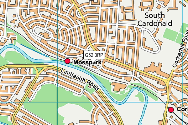 G52 3RP map - OS VectorMap District (Ordnance Survey) G52 3RP map - OS VectorMap District (Ordnance Survey)