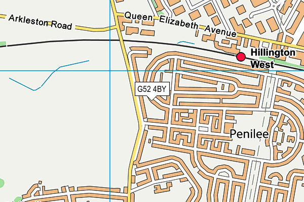 G52 4BY map - OS VectorMap District (Ordnance Survey) G52 4BY map - OS VectorMap District (Ordnance Survey)