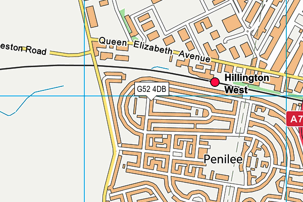 G52 4DB map - OS VectorMap District (Ordnance Survey) G52 4DB map - OS VectorMap District (Ordnance Survey)