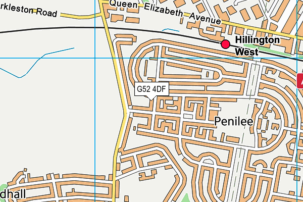 G52 4DF map - OS VectorMap District (Ordnance Survey) G52 4DF map - OS VectorMap District (Ordnance Survey)