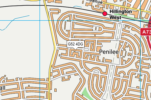 G52 4DG map - OS VectorMap District (Ordnance Survey) G52 4DG map - OS VectorMap District (Ordnance Survey)
