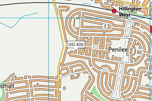 G52 4DQ map - OS VectorMap District (Ordnance Survey) G52 4DQ map - OS VectorMap District (Ordnance Survey)