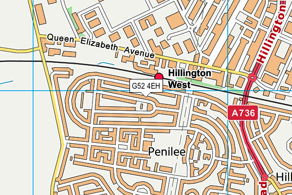 G52 4EH map - OS VectorMap District (Ordnance Survey) G52 4EH map - OS VectorMap District (Ordnance Survey)