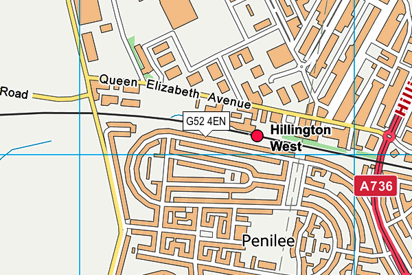 G52 4EN map - OS VectorMap District (Ordnance Survey) G52 4EN map - OS VectorMap District (Ordnance Survey)