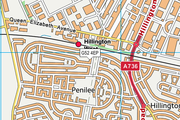 G52 4EP map - OS VectorMap District (Ordnance Survey) G52 4EP map - OS VectorMap District (Ordnance Survey)