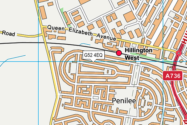 G52 4EQ map - OS VectorMap District (Ordnance Survey) G52 4EQ map - OS VectorMap District (Ordnance Survey)