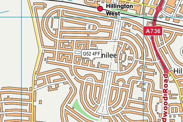 G52 4FF map - OS VectorMap District (Ordnance Survey) G52 4FF map - OS VectorMap District (Ordnance Survey)