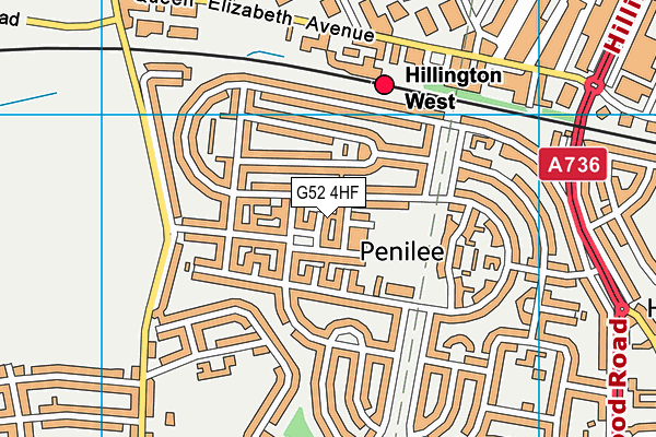 G52 4HF map - OS VectorMap District (Ordnance Survey) G52 4HF map - OS VectorMap District (Ordnance Survey)