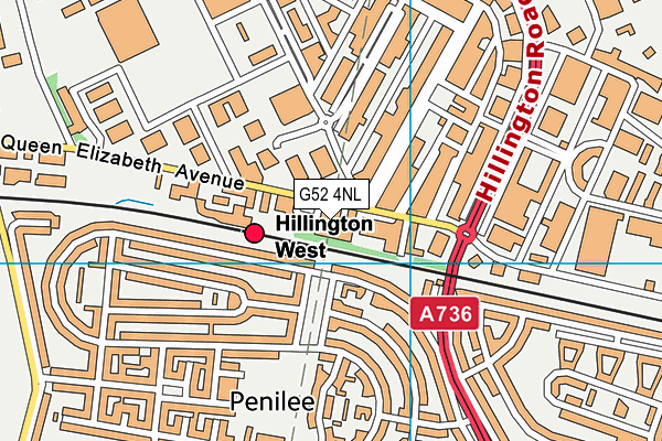 G52 4NL map - OS VectorMap District (Ordnance Survey) G52 4NL map - OS VectorMap District (Ordnance Survey)
