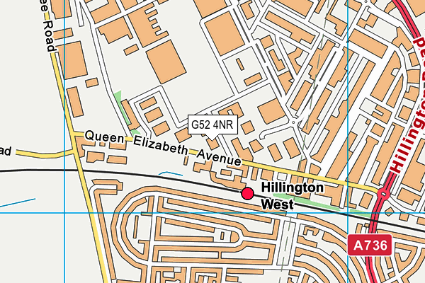 G52 4NR map - OS VectorMap District (Ordnance Survey) G52 4NR map - OS VectorMap District (Ordnance Survey)
