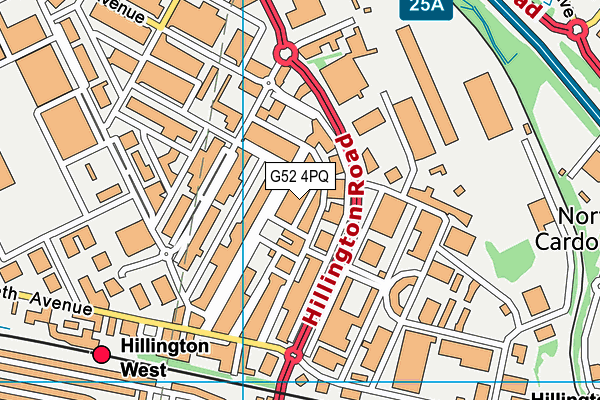 G52 4PQ map - OS VectorMap District (Ordnance Survey) G52 4PQ map - OS VectorMap District (Ordnance Survey)