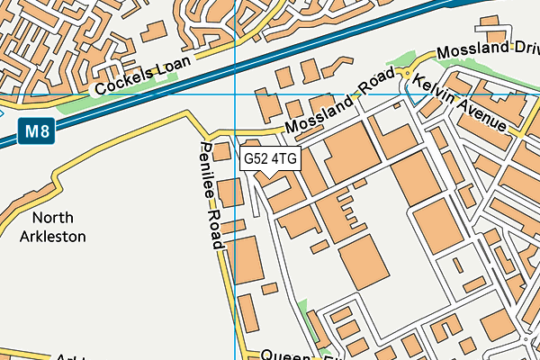 G52 4TG map - OS VectorMap District (Ordnance Survey) G52 4TG map - OS VectorMap District (Ordnance Survey)