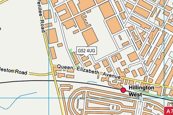 G52 4UG map - OS VectorMap District (Ordnance Survey) G52 4UG map - OS VectorMap District (Ordnance Survey)