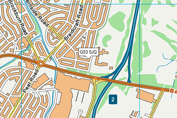 G53 5JQ map - OS VectorMap District (Ordnance Survey) G53 5JQ map - OS VectorMap District (Ordnance Survey)