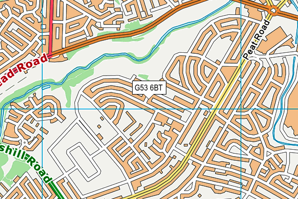 G53 6BT map - OS VectorMap District (Ordnance Survey) G53 6BT map - OS VectorMap District (Ordnance Survey)