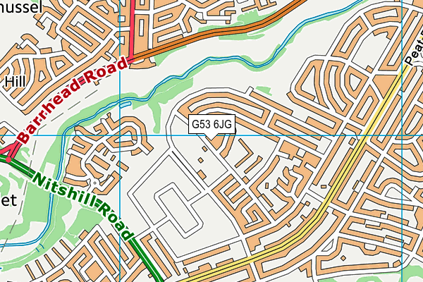 G53 6JG map - OS VectorMap District (Ordnance Survey) G53 6JG map - OS VectorMap District (Ordnance Survey)