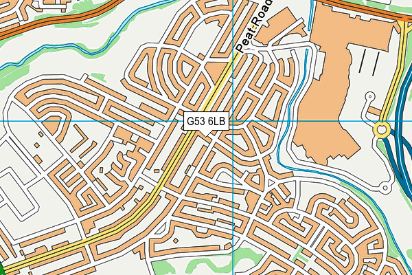 G53 6LB map - OS VectorMap District (Ordnance Survey) G53 6LB map - OS VectorMap District (Ordnance Survey)