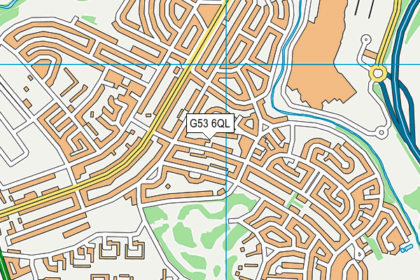 G53 6QL map - OS VectorMap District (Ordnance Survey) G53 6QL map - OS VectorMap District (Ordnance Survey)