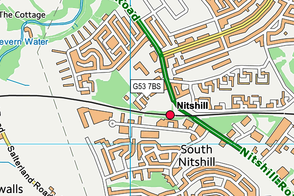 G53 7BS map - OS VectorMap District (Ordnance Survey) G53 7BS map - OS VectorMap District (Ordnance Survey)