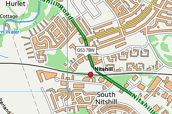 G53 7BW map - OS VectorMap District (Ordnance Survey) G53 7BW map - OS VectorMap District (Ordnance Survey)