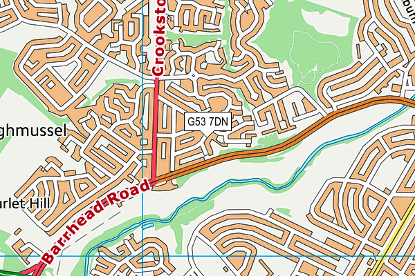 G53 7DN map - OS VectorMap District (Ordnance Survey) G53 7DN map - OS VectorMap District (Ordnance Survey)