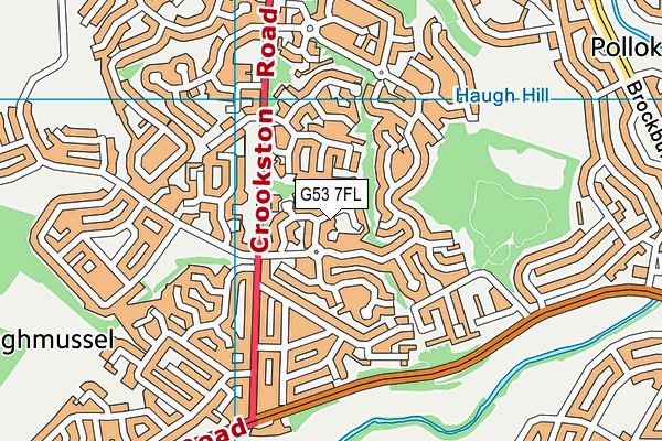 G53 7FL map - OS VectorMap District (Ordnance Survey) G53 7FL map - OS VectorMap District (Ordnance Survey)