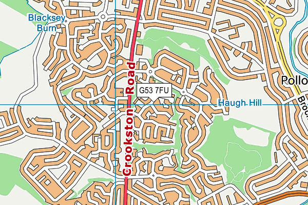 G53 7FU map - OS VectorMap District (Ordnance Survey) G53 7FU map - OS VectorMap District (Ordnance Survey)