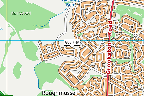 G53 7HP map - OS VectorMap District (Ordnance Survey) G53 7HP map - OS VectorMap District (Ordnance Survey)