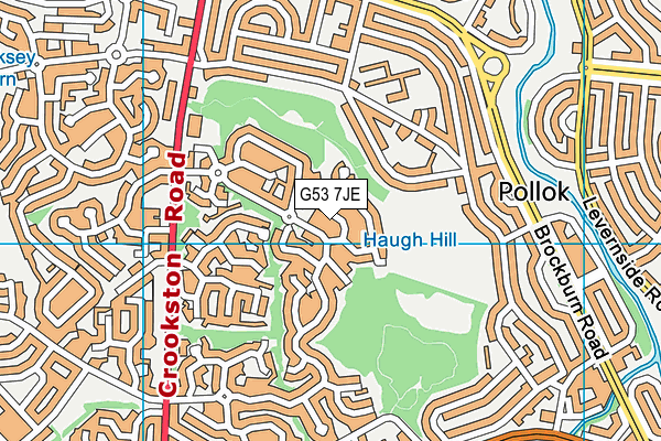 G53 7JE map - OS VectorMap District (Ordnance Survey) G53 7JE map - OS VectorMap District (Ordnance Survey)