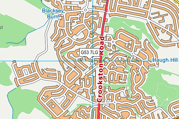 G53 7LG map - OS VectorMap District (Ordnance Survey) G53 7LG map - OS VectorMap District (Ordnance Survey)