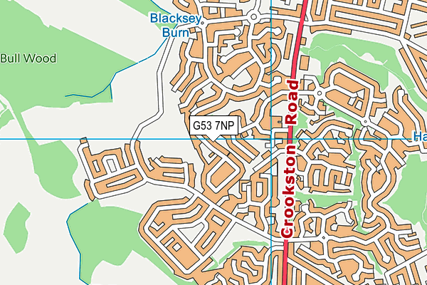 G53 7NP map - OS VectorMap District (Ordnance Survey) G53 7NP map - OS VectorMap District (Ordnance Survey)